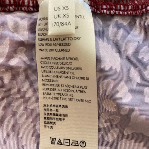 Free People Teddy T- Shirt Oversized Velour Berry/Pink Size XS - Picture 9 of 11